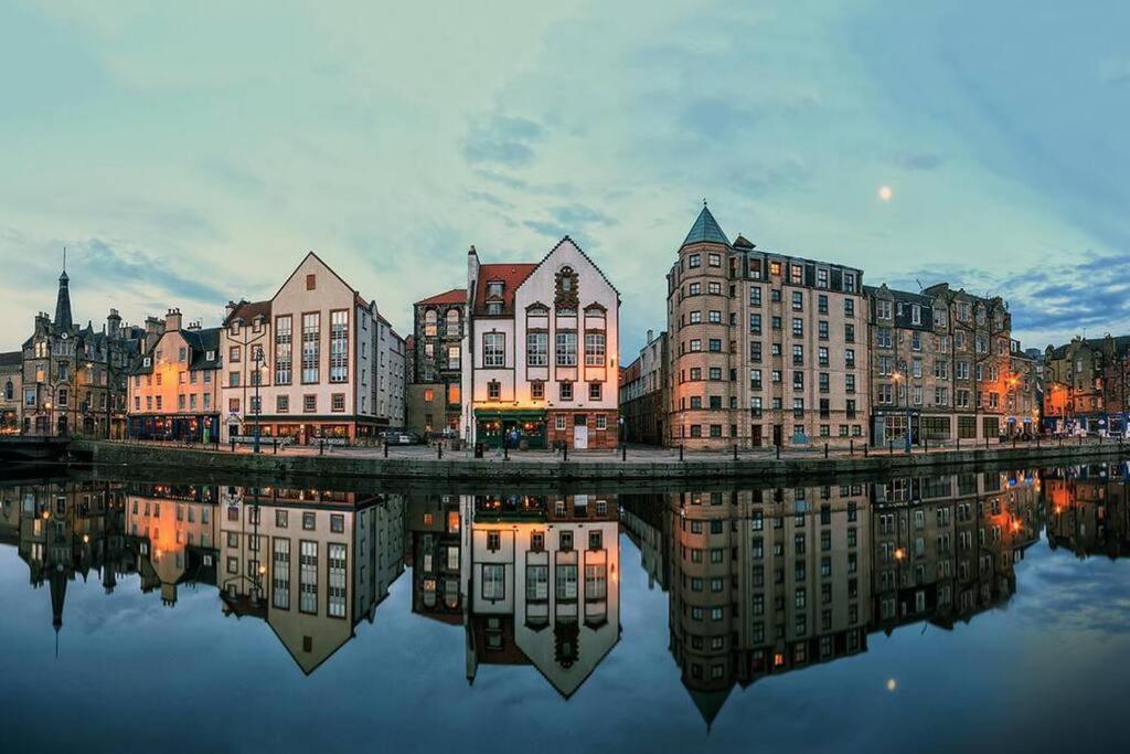 My Waterfront Apartment, Views Over Water Of Leith Edinburgh Exterior photo